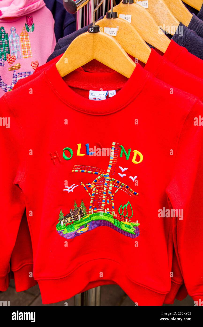 Souvenirs à Volendam, Hollande, pays-Bas. Banque D'Images