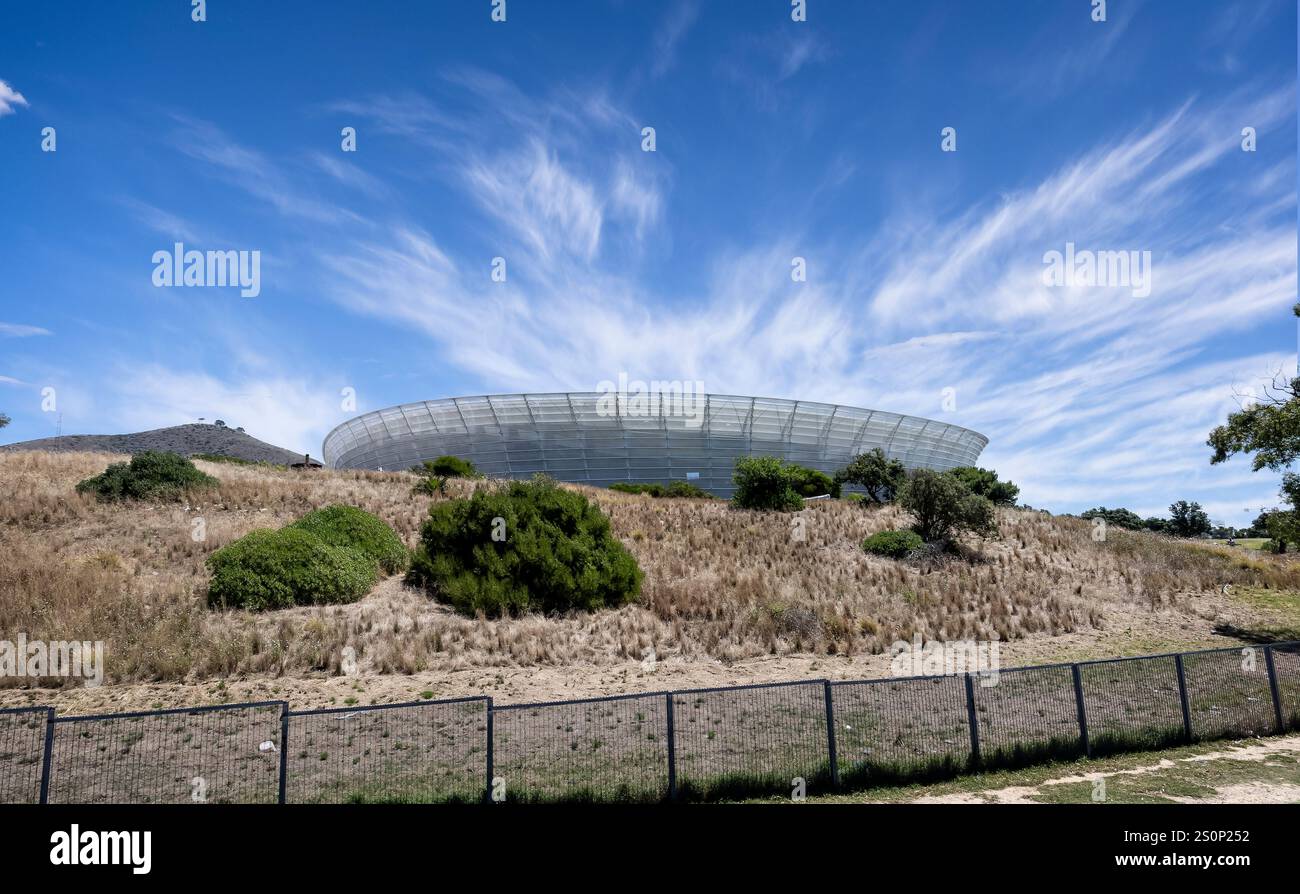 Le stade DHL à Cape Town, Afrique du Sud, le 19 décembre 2024 Banque D'Images