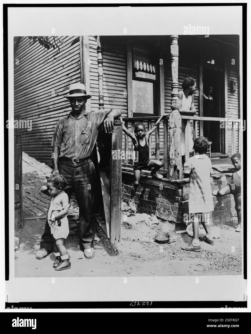 Métallurgistes, Pittsburgh, Pa., 1935 Banque D'Images