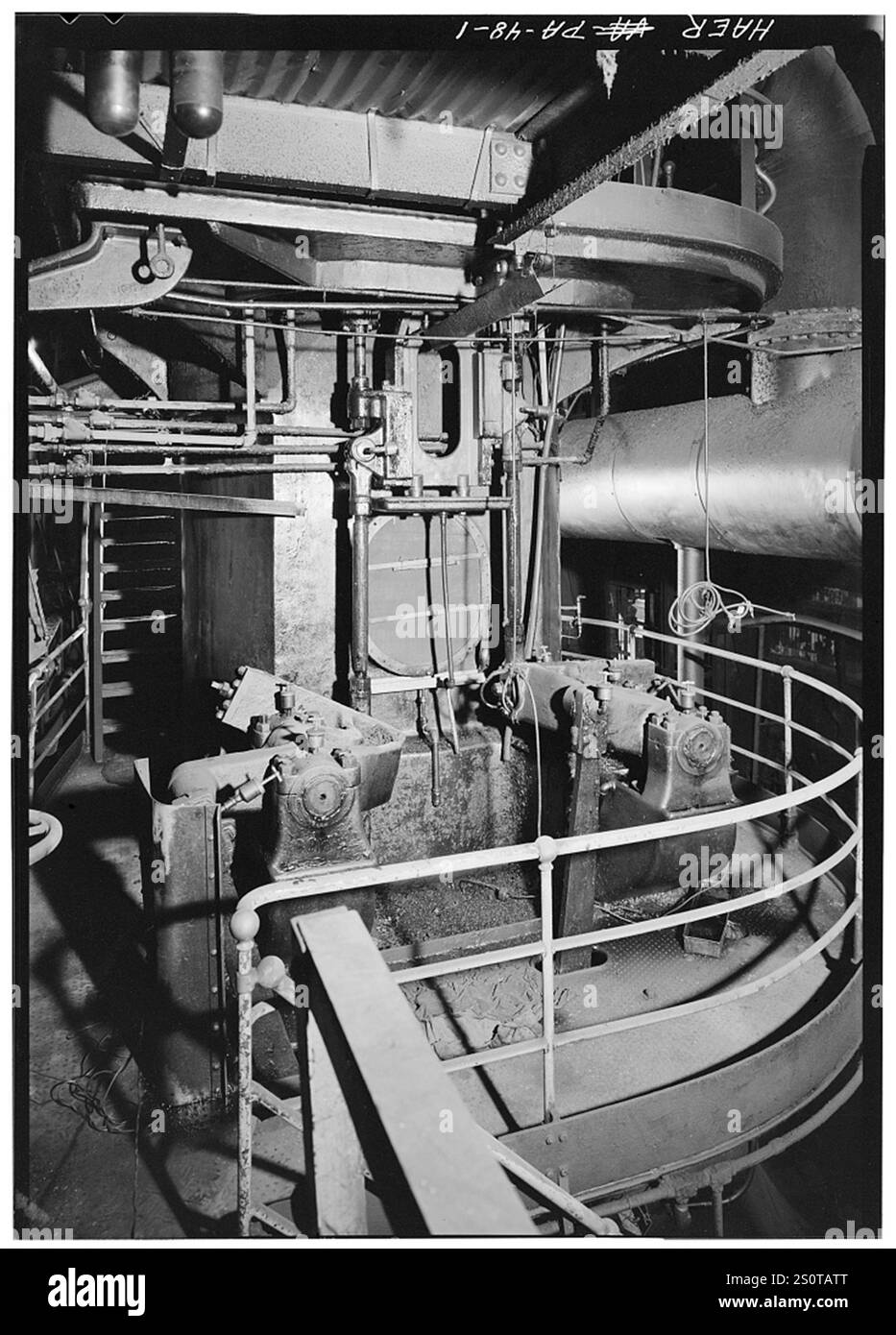 Jones & Laughlin Steel Corporation, Pittsburgh Works, Morgan billet Mill Engine, Pittsburgh, comté d'Allegheny, Pennsylvanie Banque D'Images