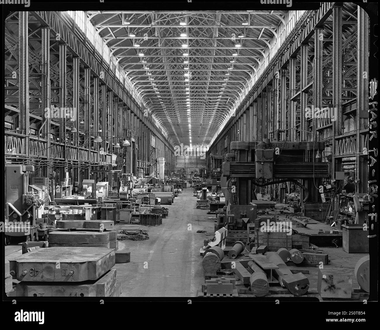 Bethlehem Steel Corporation, No 2 machine Shop, le long de Lehigh River, Bethlehem, Northampton County, PA Banque D'Images