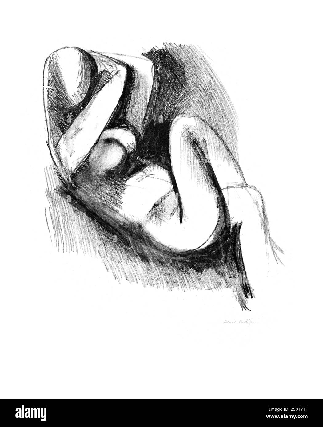 Henri Matisse - le Grand Nu Banque D'Images