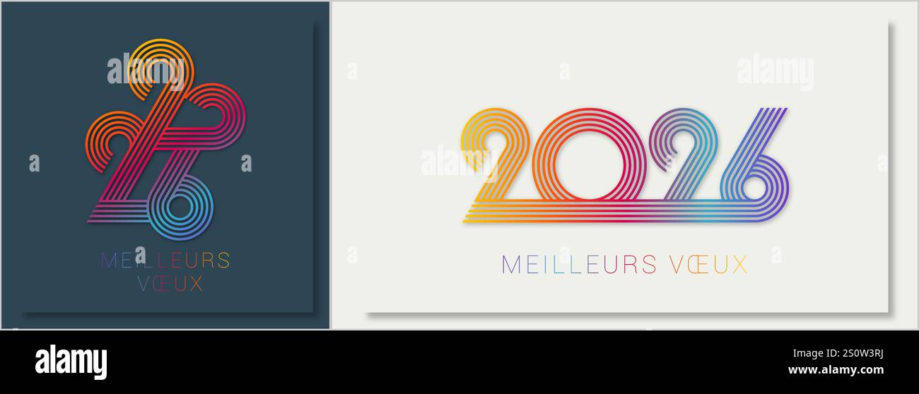 2026 - bonne année 2026 Illustration de Vecteur