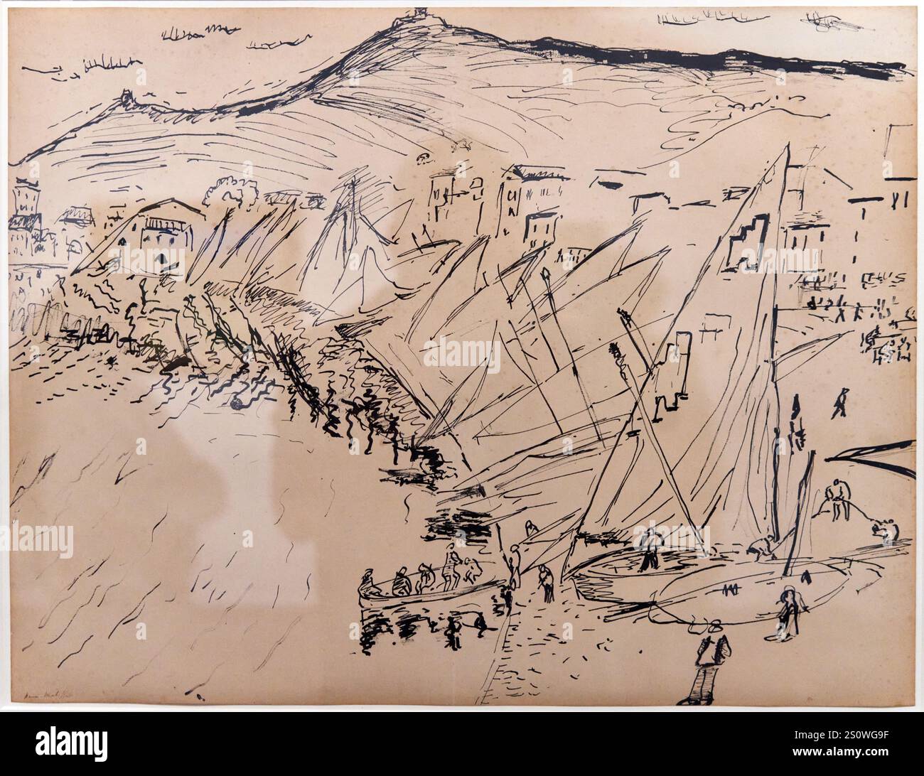 Paysage de Collioure, 1905, Henri Matisse (1869-1954) Banque D'Images