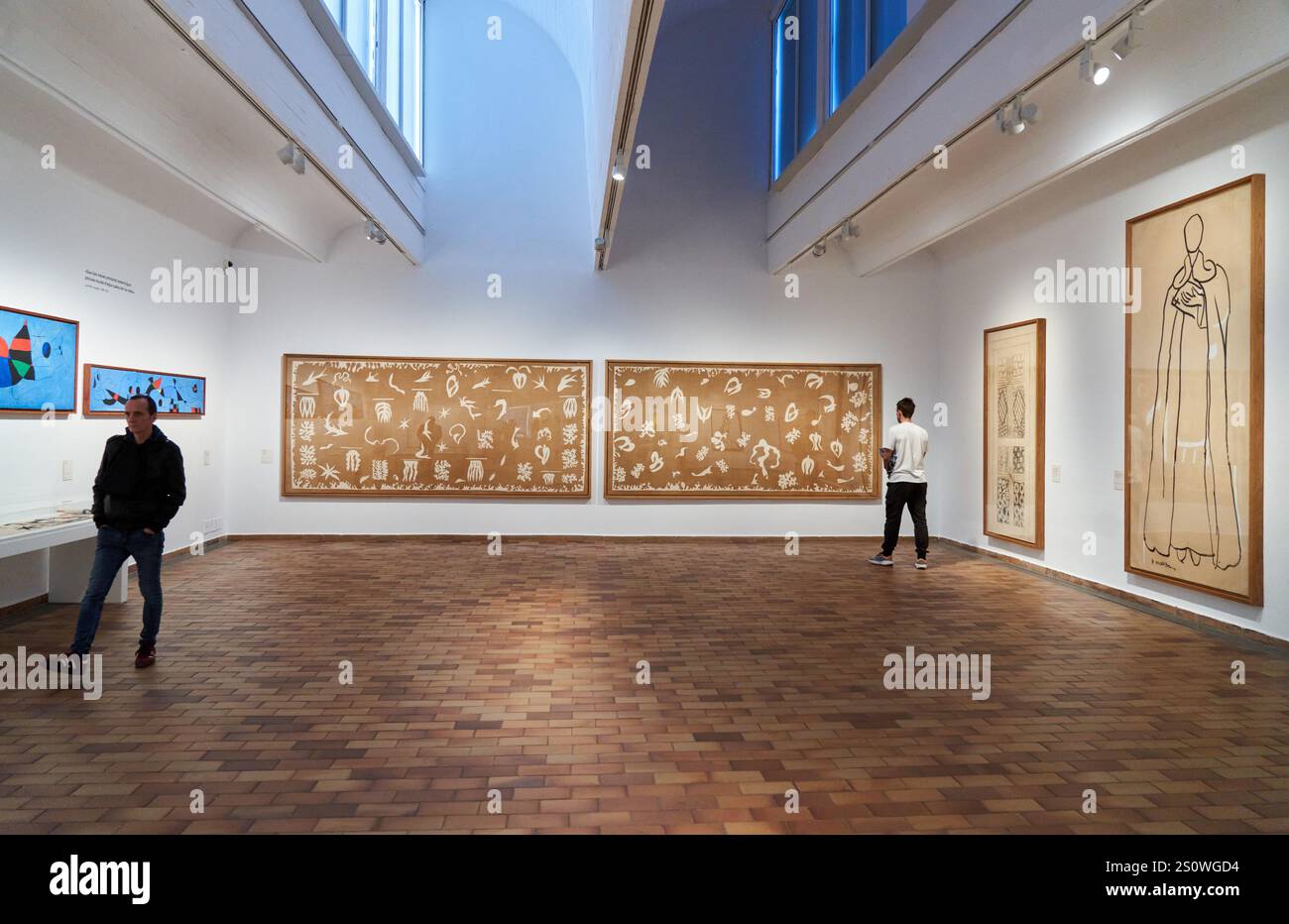 Au-delà des images, Henri Matisse Joan Miró, Fundació Joan Miró, Barcelone, Espagne Banque D'Images