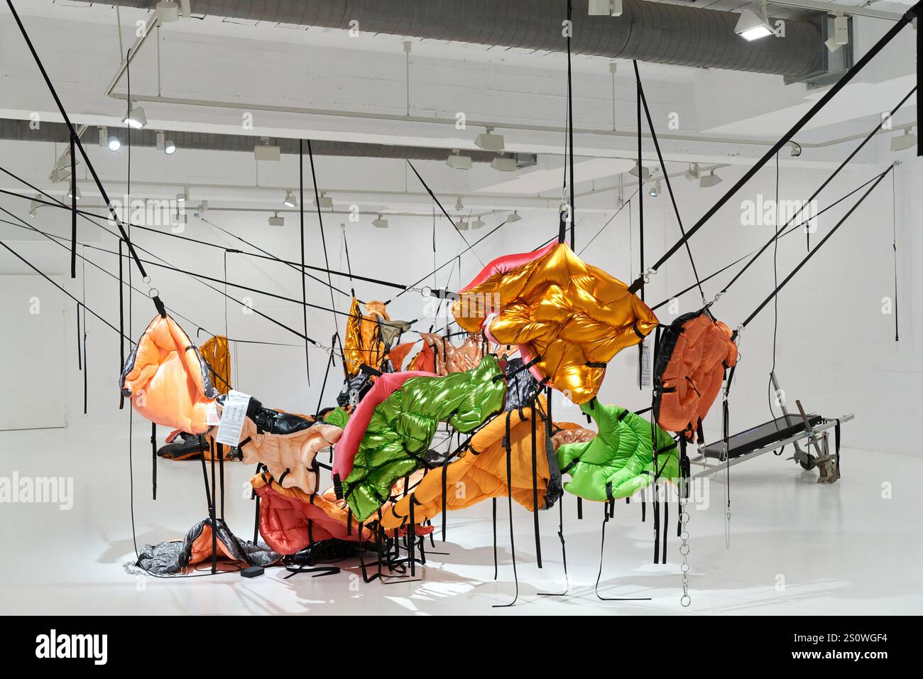 Accident, Helena Vinent, Fundación Joan Miró, Barcelone, Catalogne, Espagne Banque D'Images