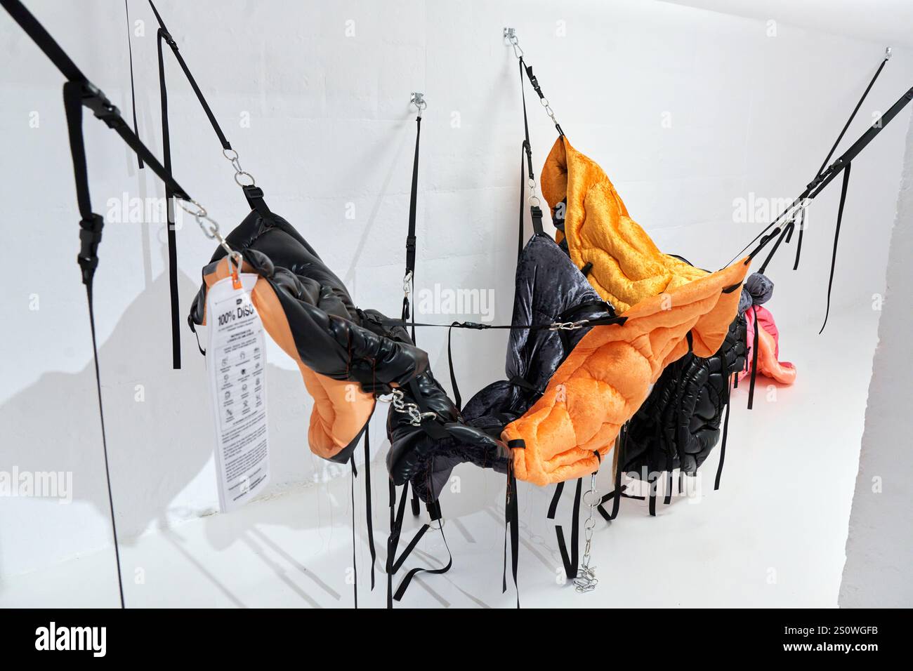 Accident, Helena Vinent, Fundación Joan Miró, Barcelone, Catalogne, Espagne Banque D'Images