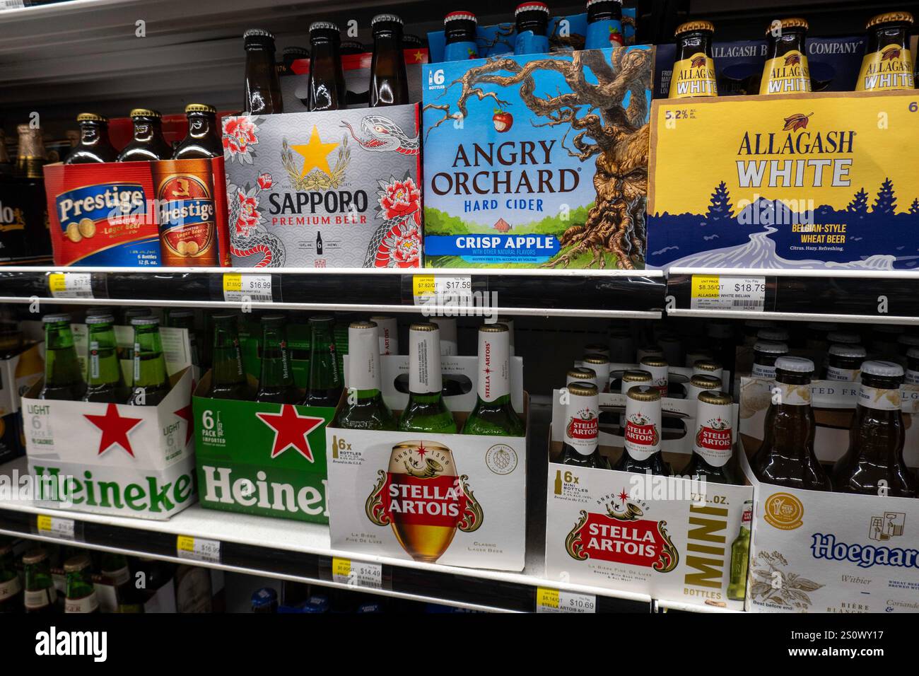 D'Agostino épicerie à New York, États-Unis 2024 Banque D'Images