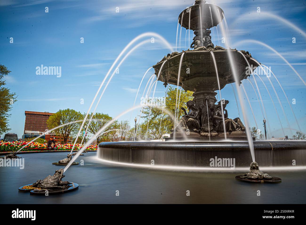 Architecture dans la magnifique ville de Québec dans l'est du Canada pendant les beaux et chauds mois d'été. Banque D'Images