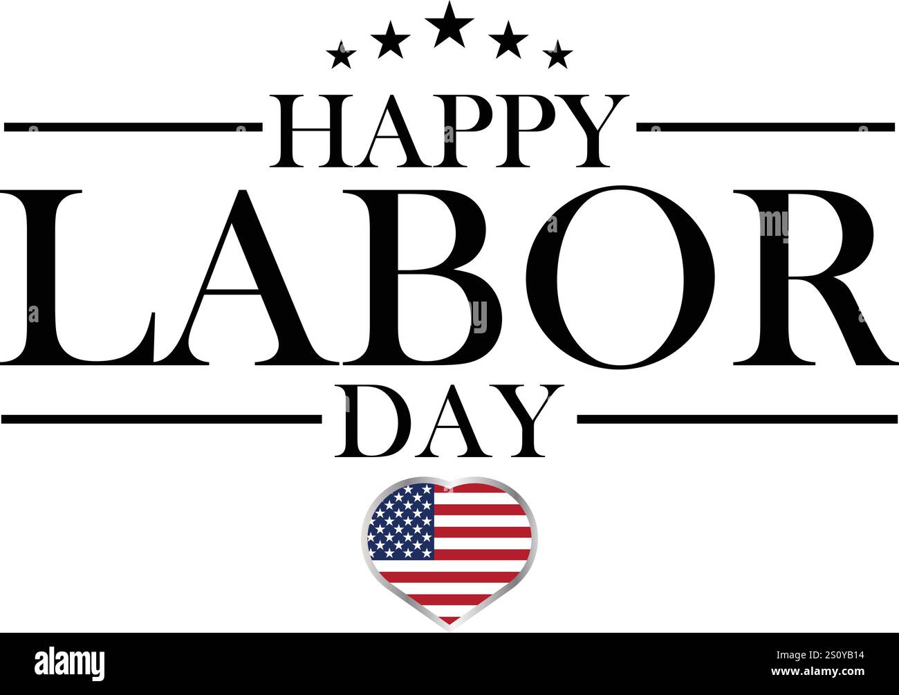 Happy Labor Day USA fond Illustration de Vecteur