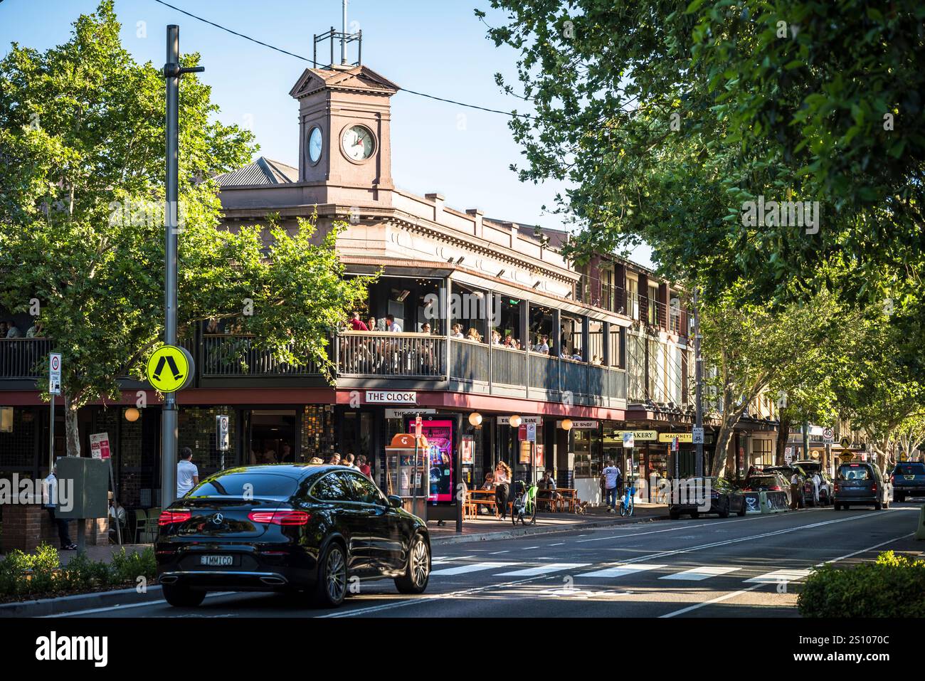 The Clock Hotel and pub, Crown Street, Surry Hills, Sydney, Nouvelle-Galles du Sud, Australie Banque D'Images