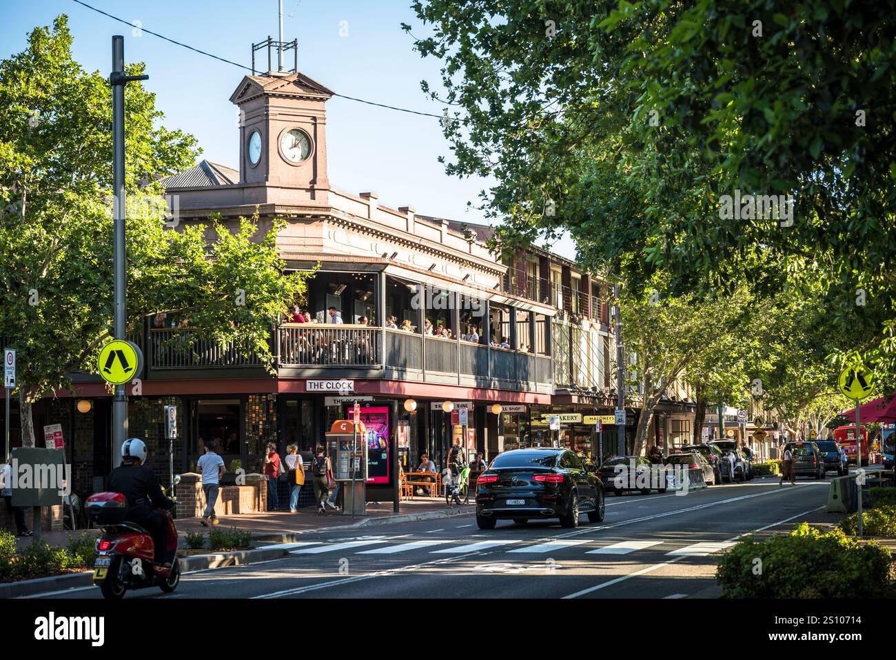 The Clock Hotel and pub, Crown Street, Surry Hills, Sydney, Nouvelle-Galles du Sud, Australie Banque D'Images