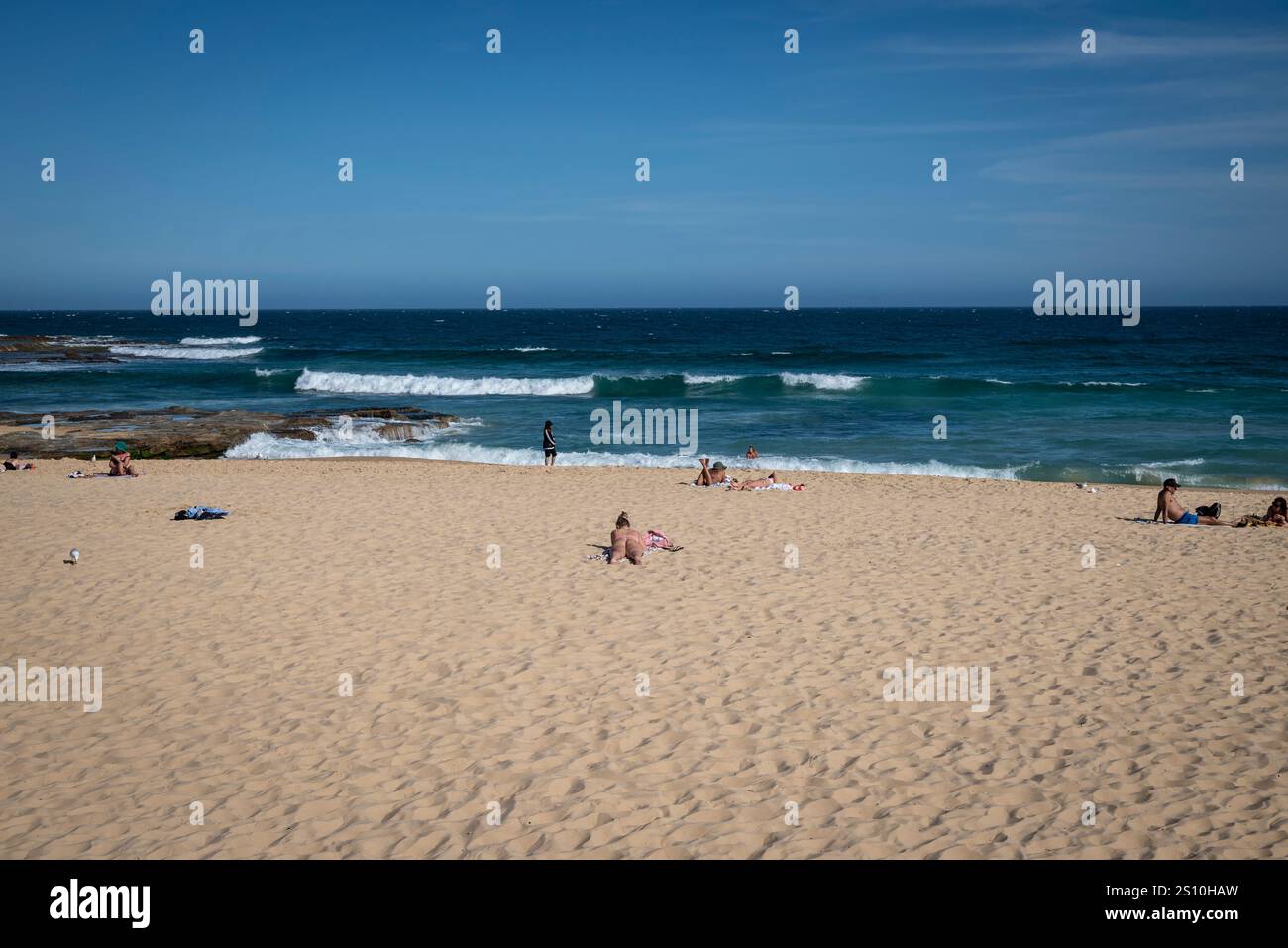Newcastle Beach, Newcastle, Nouvelle-Galles du Sud, Australie Banque D'Images