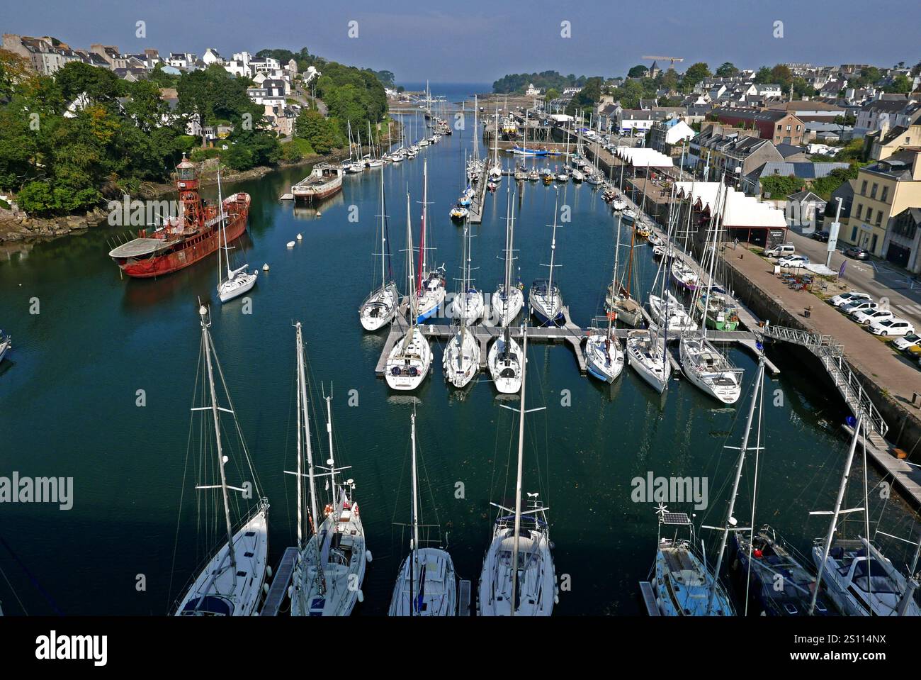 Le Guivinec, Finistère, Bretagne, France, Europe Banque D'Images