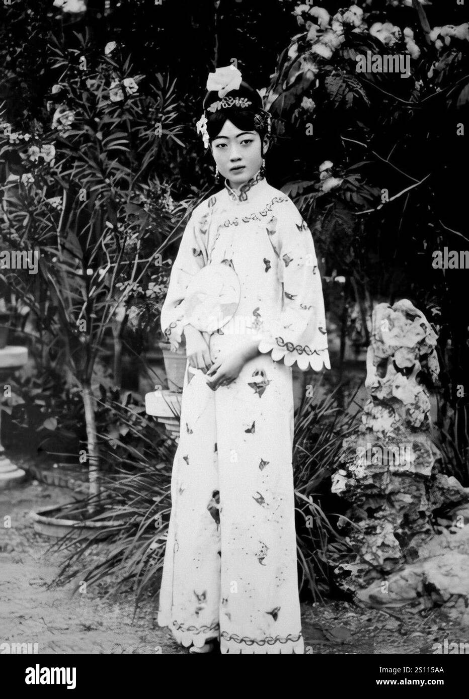 L'impératrice de Chine. Banque D'Images