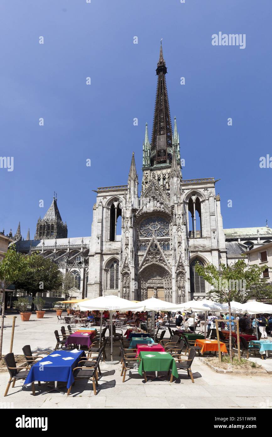 Cathédrale de Rouen, France, Europe Banque D'Images