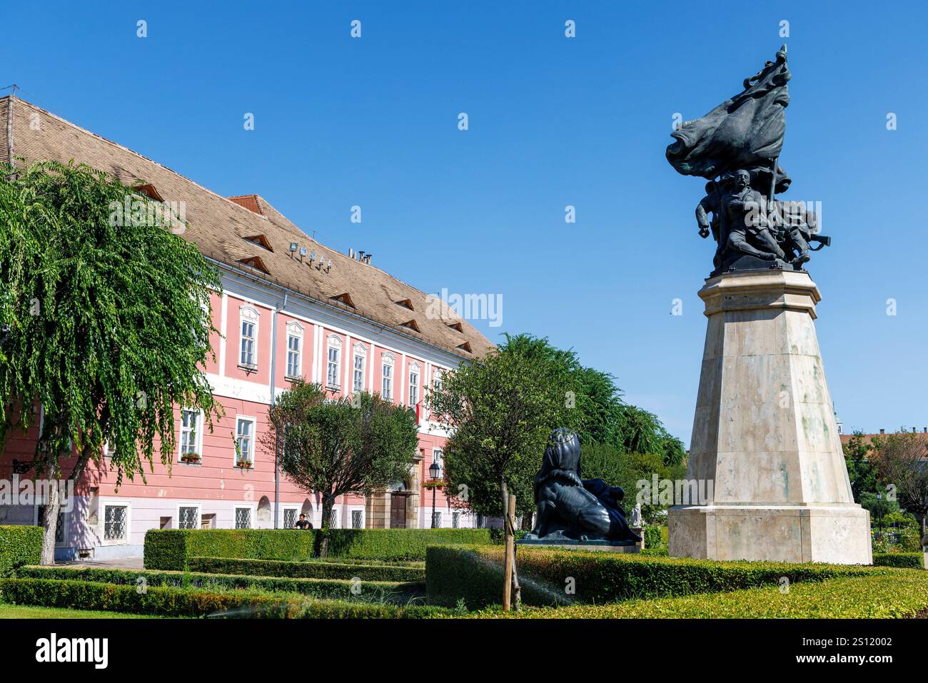 Mémorial de guerre, Vac, Hongrie Banque D'Images