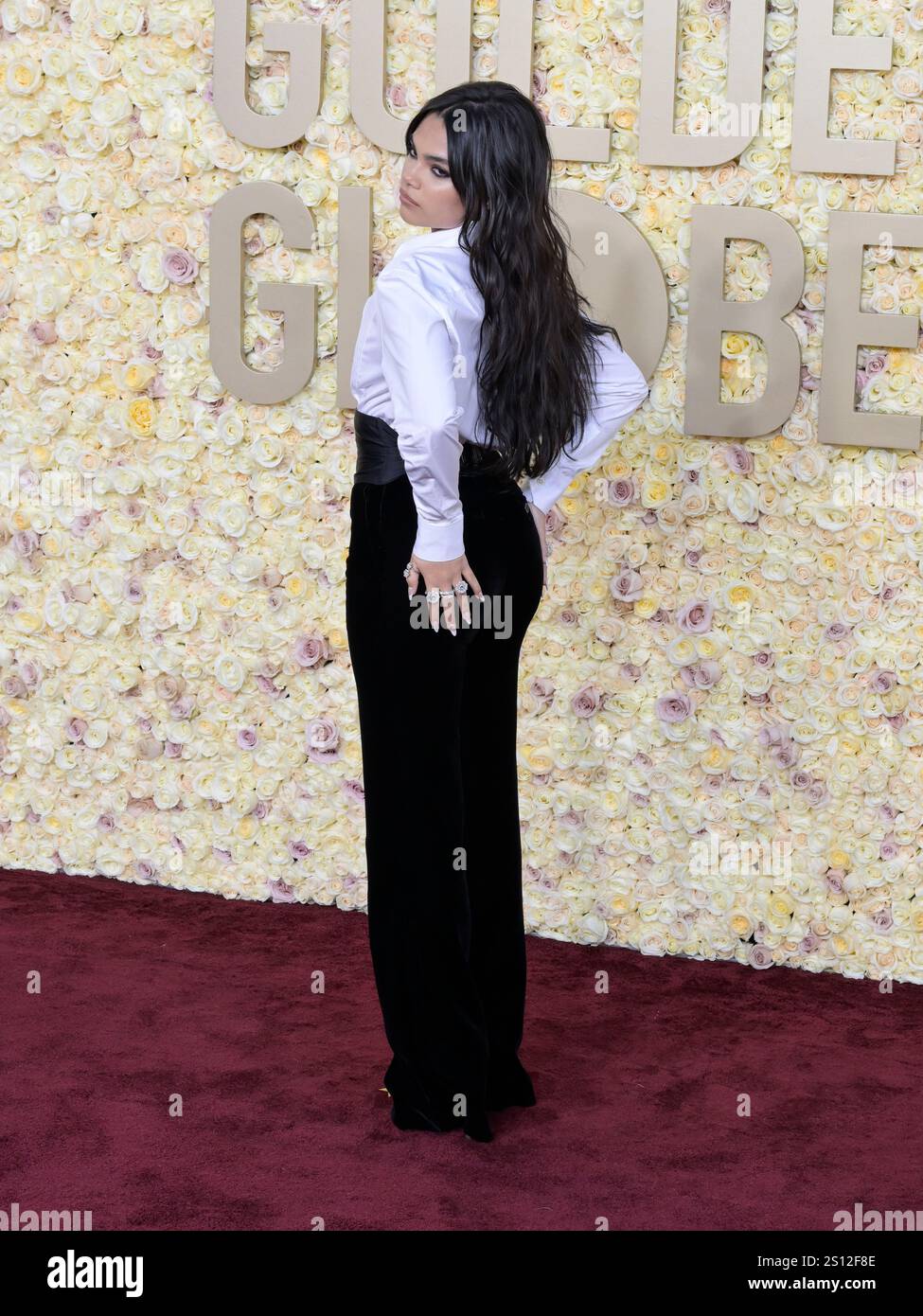 7 janvier 2024, Beverly Hills, Californie, États-Unis : Ariana Greenblatt assiste à la 81e cérémonie annuelle des Golden Globe Awards. (Crédit image : © Billy Bennight/ZUMA Press Wire) USAGE ÉDITORIAL SEULEMENT! Non destiné à UN USAGE commercial ! Banque D'Images