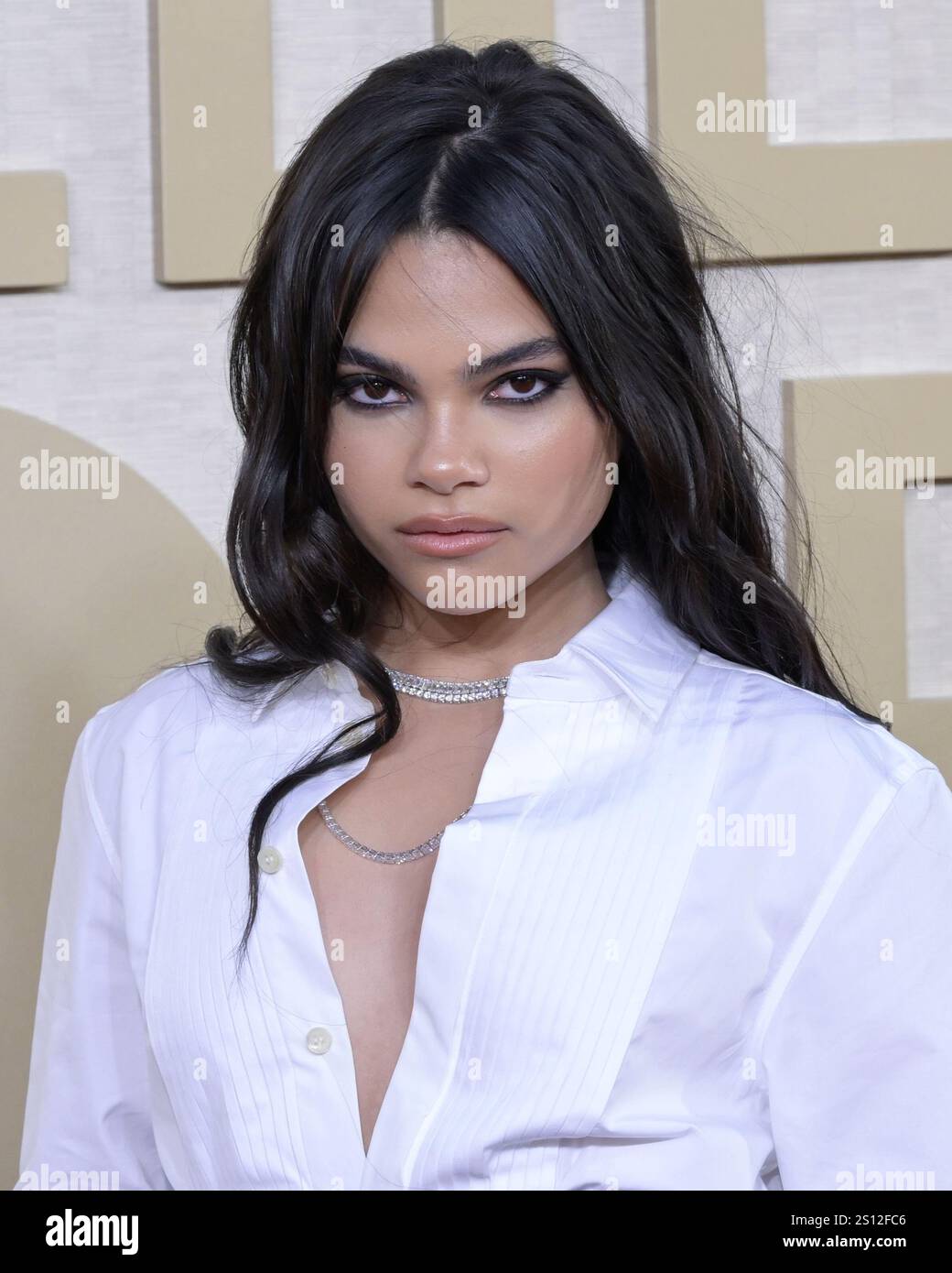 7 janvier 2024, Beverly Hills, Californie, États-Unis : Ariana Greenblatt assiste à la 81e cérémonie annuelle des Golden Globe Awards. (Crédit image : © Billy Bennight/ZUMA Press Wire) USAGE ÉDITORIAL SEULEMENT! Non destiné à UN USAGE commercial ! Banque D'Images