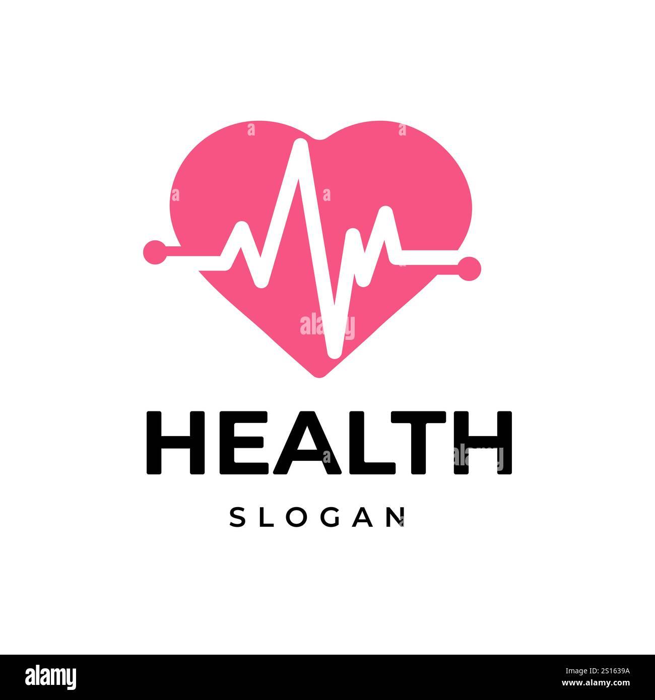 Simple symbole de battement de coeur plat avec illustration vectorielle de forme de coeur peut être utilisé pour le logo médical Illustration de Vecteur Simple symbole de battement de coeur plat avec illustration vectorielle de forme de coeur peut être utilisé pour le logo médical Illustration de Vecteur