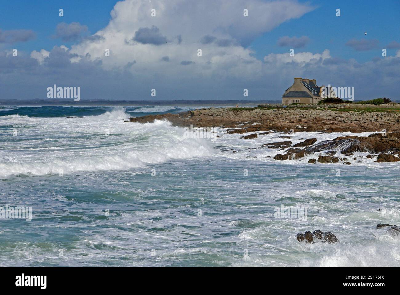 Pointe de la torche, Finistère, Bretagne, France, Europe Banque D'Images
