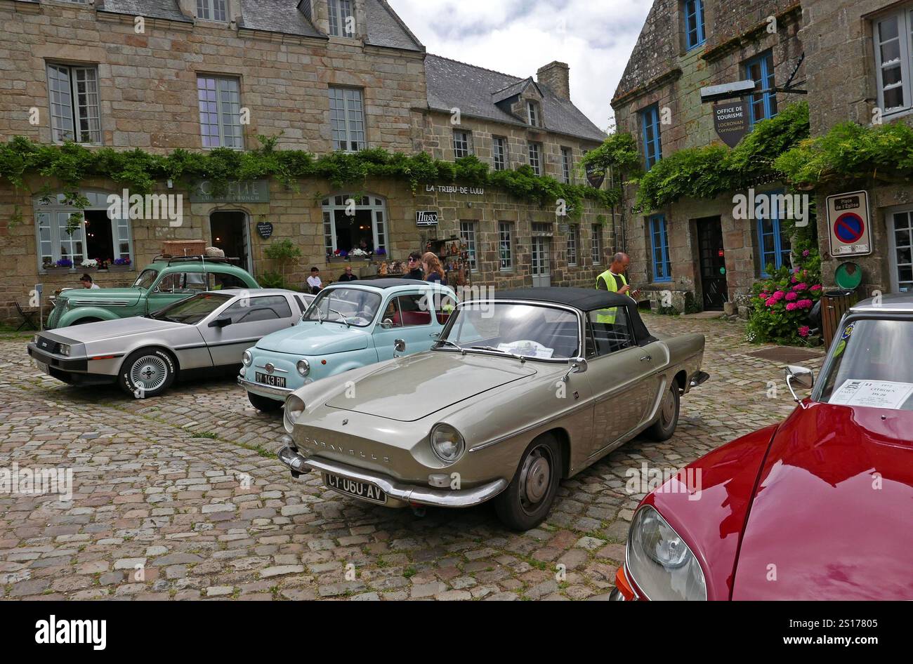 Locronan, Finistère, Bretagne, France, Europe Banque D'Images