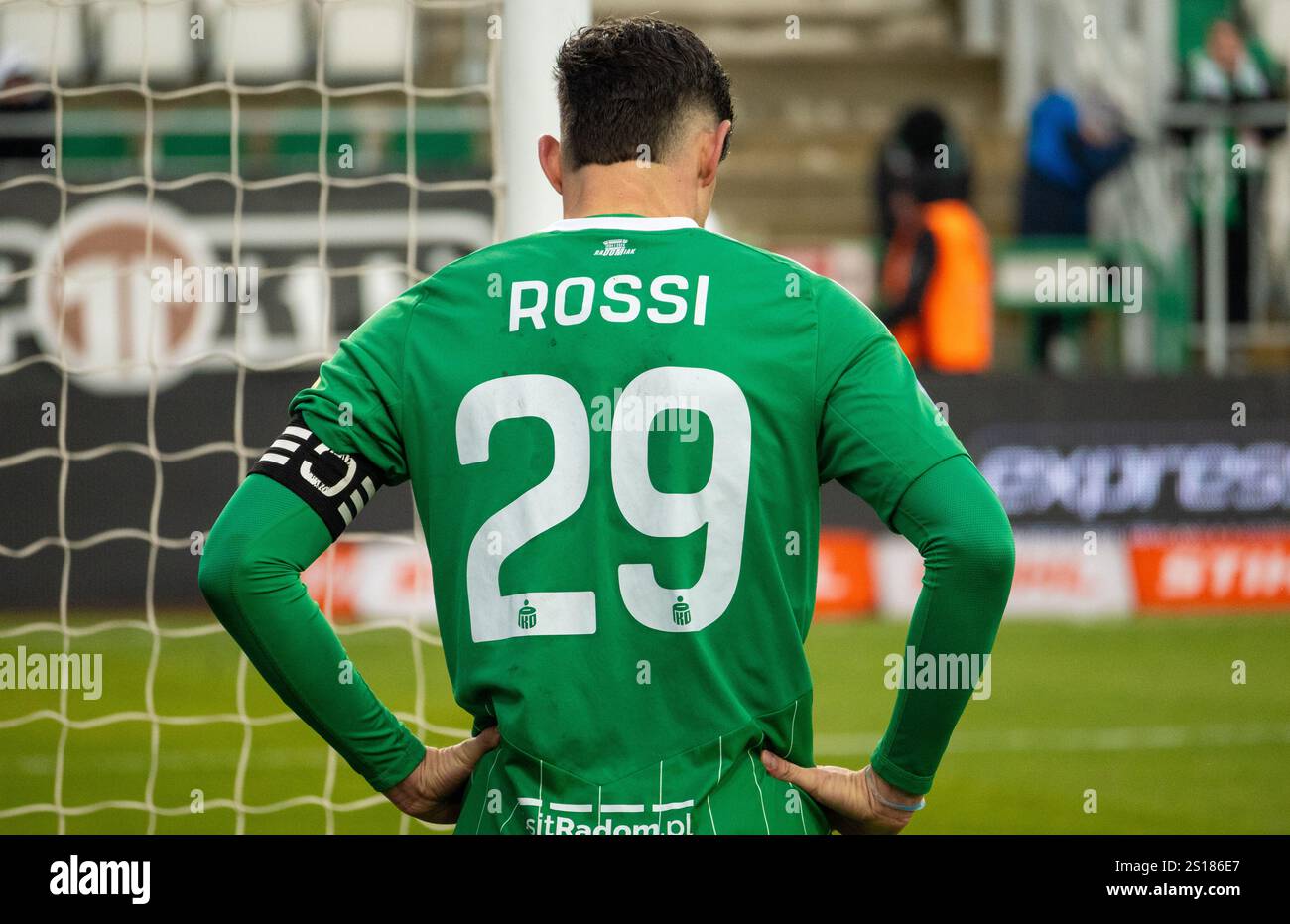 Radomiak Radom joueur Raphael Rossi lors de Radomiak Radom vs Stal Mielec. PKO BP Ekstraklasa. Stadion im. Braci Czachorów, Radom, pologne Banque D'Images