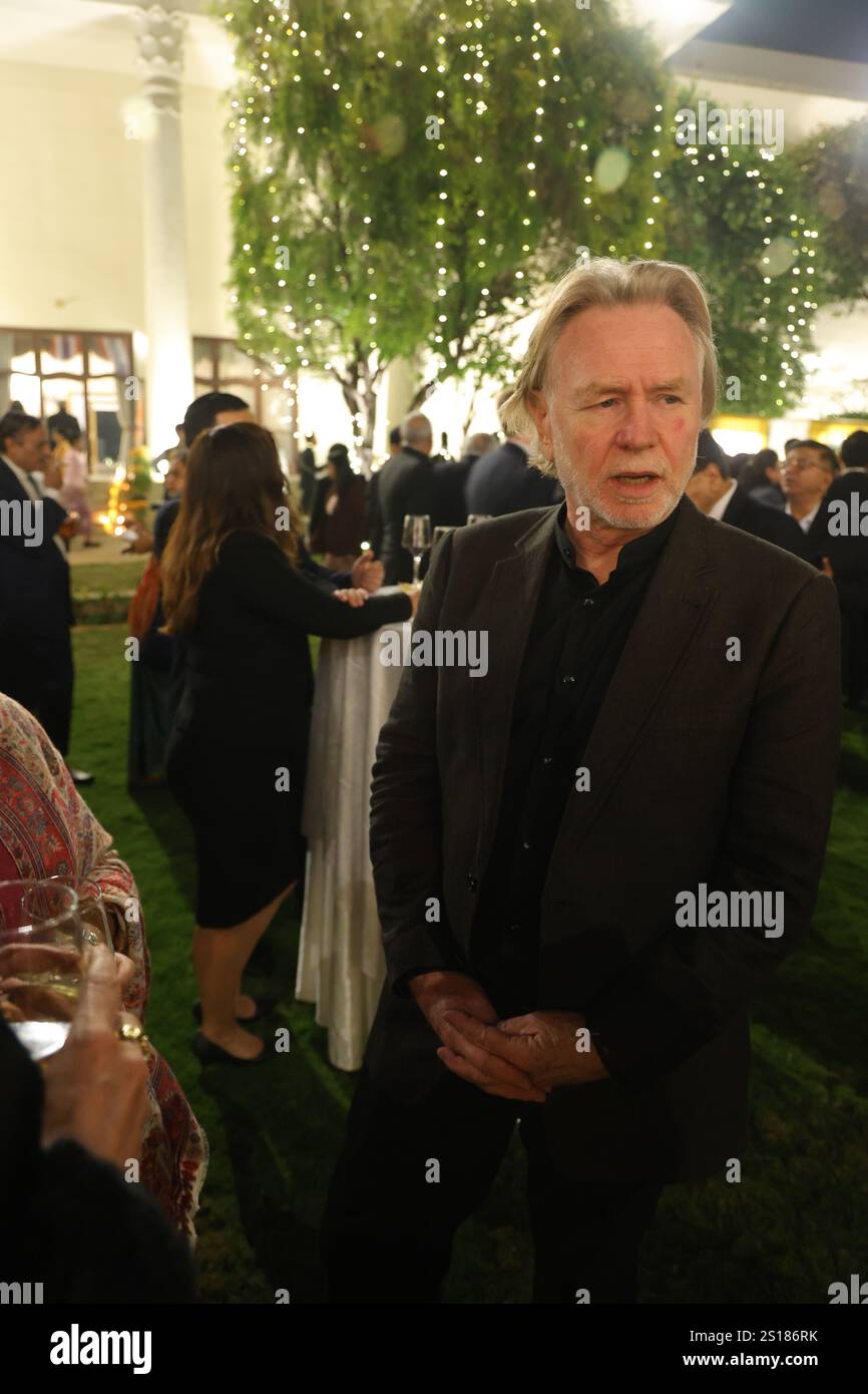 New Delhi, Inde. 1er janvier 2025. NEW DELHI, INDE - 4 DÉCEMBRE : Philip Green pendant la fête nationale de Thaïlande et la célébration de l'anniversaire de naissance du roi Bhumibol Adulyadej le 5 décembre, à l'ambassade royale thaïlandaise, le 4 décembre 2024 à New Delhi, Inde. (Photo de Manoj Verma/Hindustan Times/Sipa USA ) crédit : Sipa USA/Alamy Live News Banque D'Images