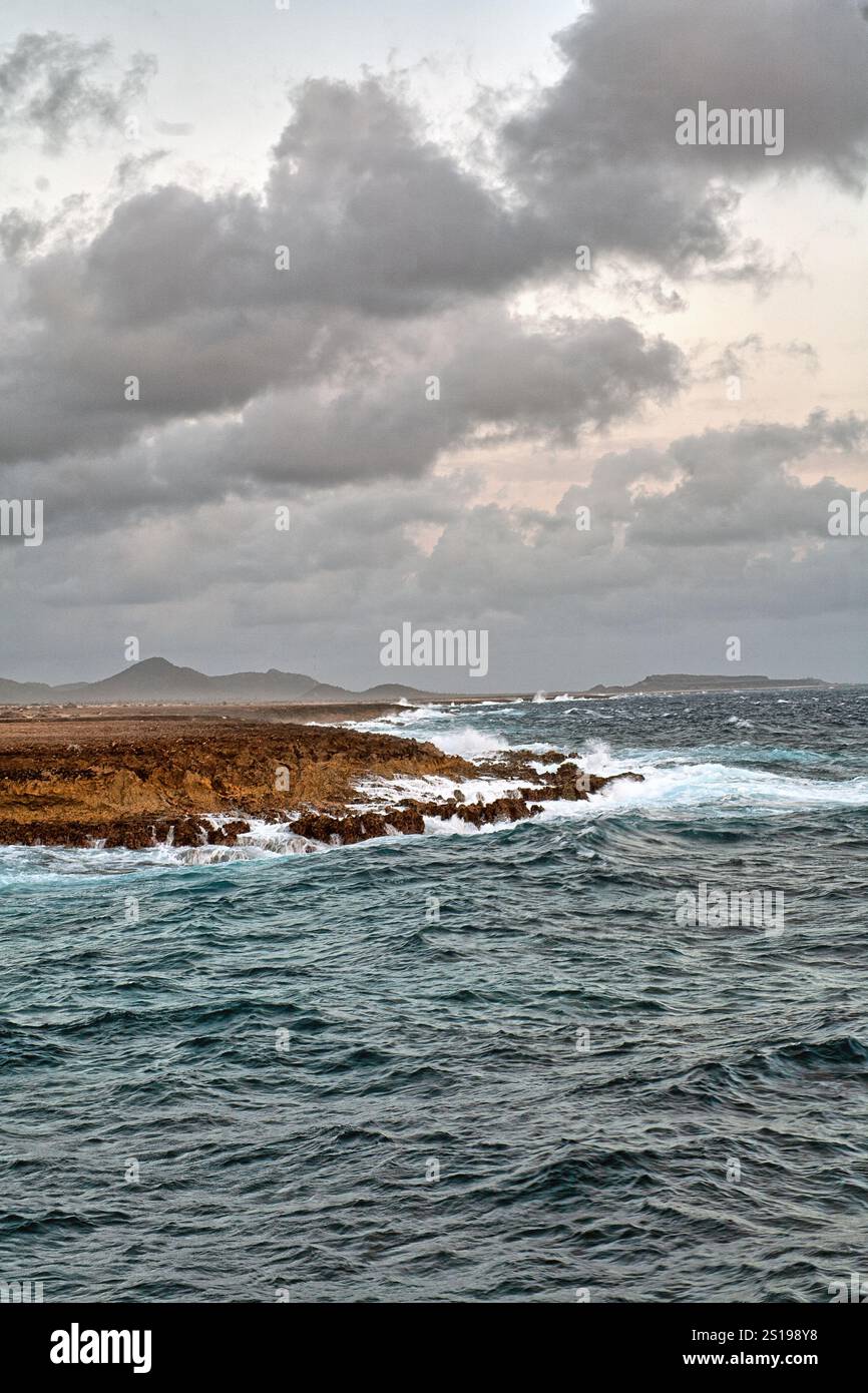 Le parc national de Washington Slagbaai est un parc national et une réserve écologique situé dans la partie nord-ouest de l'île de Bonaire dans les Caraïbes Netherl Banque D'Images