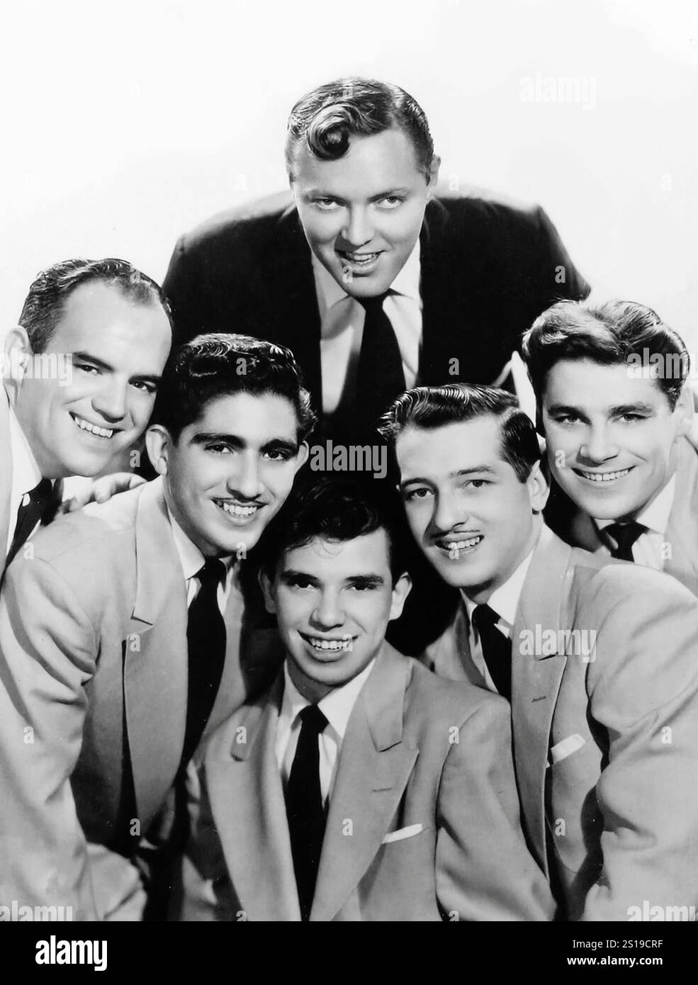 Pionniers du Rock and Roll - Bill Haley et ses comètes, photo publicitaire des années 1950 Banque D'Images