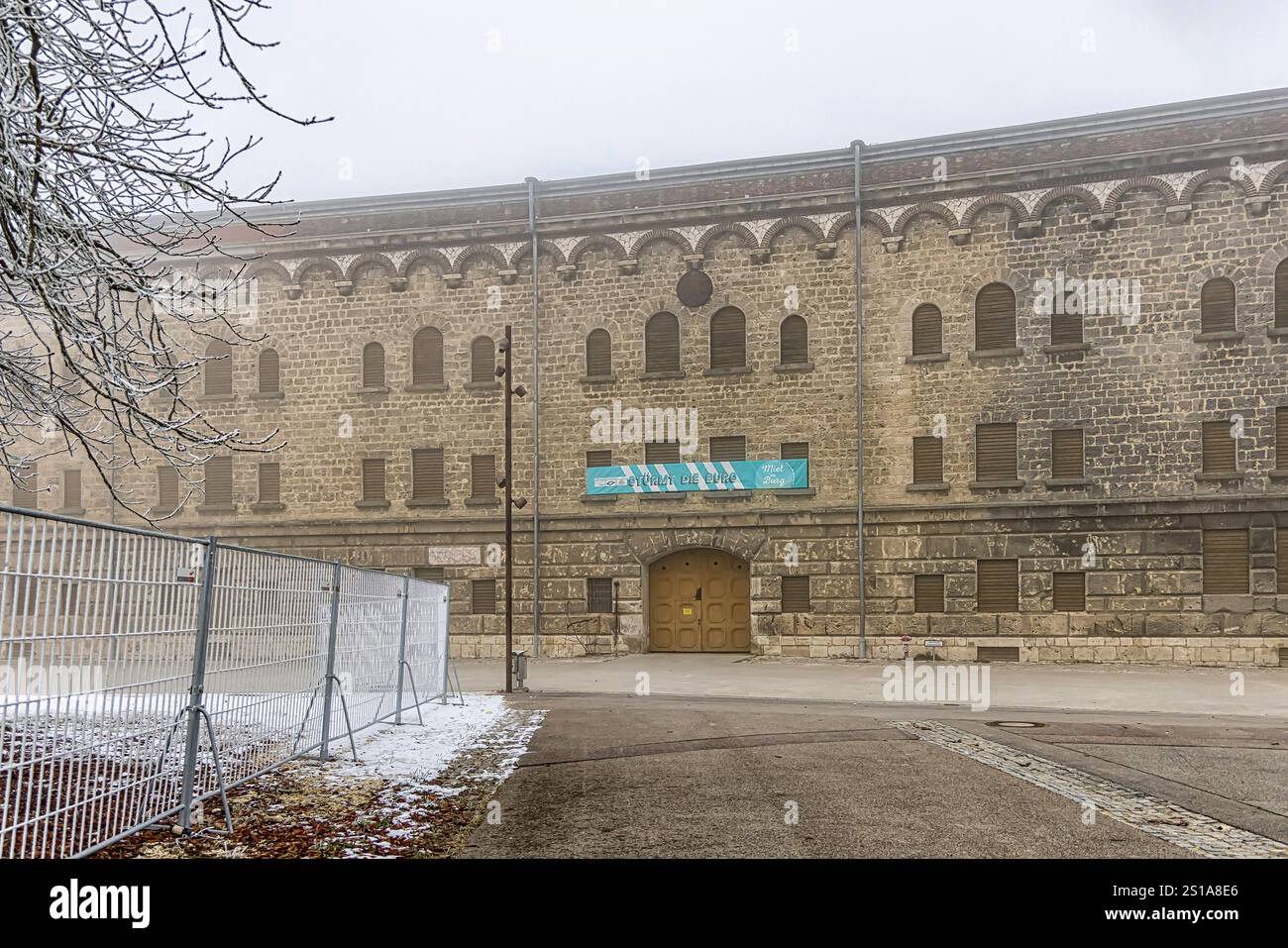 Wilhelmsburg. Bundesfestung Ulm. IM 19. Jahrhunderts War sie die größte millitärische Befestigungsanlage en Europe. // 30.12.2024 : Ulm, Bade-Württemberg, Deutschland *** forteresse fédérale de Wilhelmsburg Ulm au XIXe siècle, c'était la plus grande fortification militaire d'Europe 30 12 2024 Ulm, Bade-Württemberg, Allemagne Banque D'Images