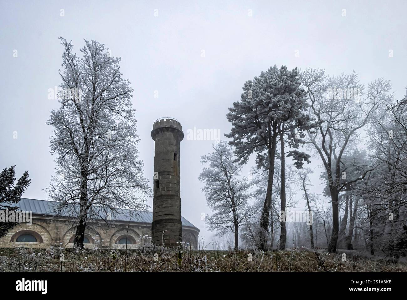 Bundesfestung Ulm. IM 19. Jahrhunderts War sie die größte millitärische Befestigungsanlage en Europe. // 30.12.2024 : Ulm, Bade-Württemberg, Deutschland *** forteresse fédérale Ulm au XIXe siècle, c'était la plus grande fortification militaire d'Europe 30 12 2024 Ulm, Bade-Württemberg, Allemagne Banque D'Images