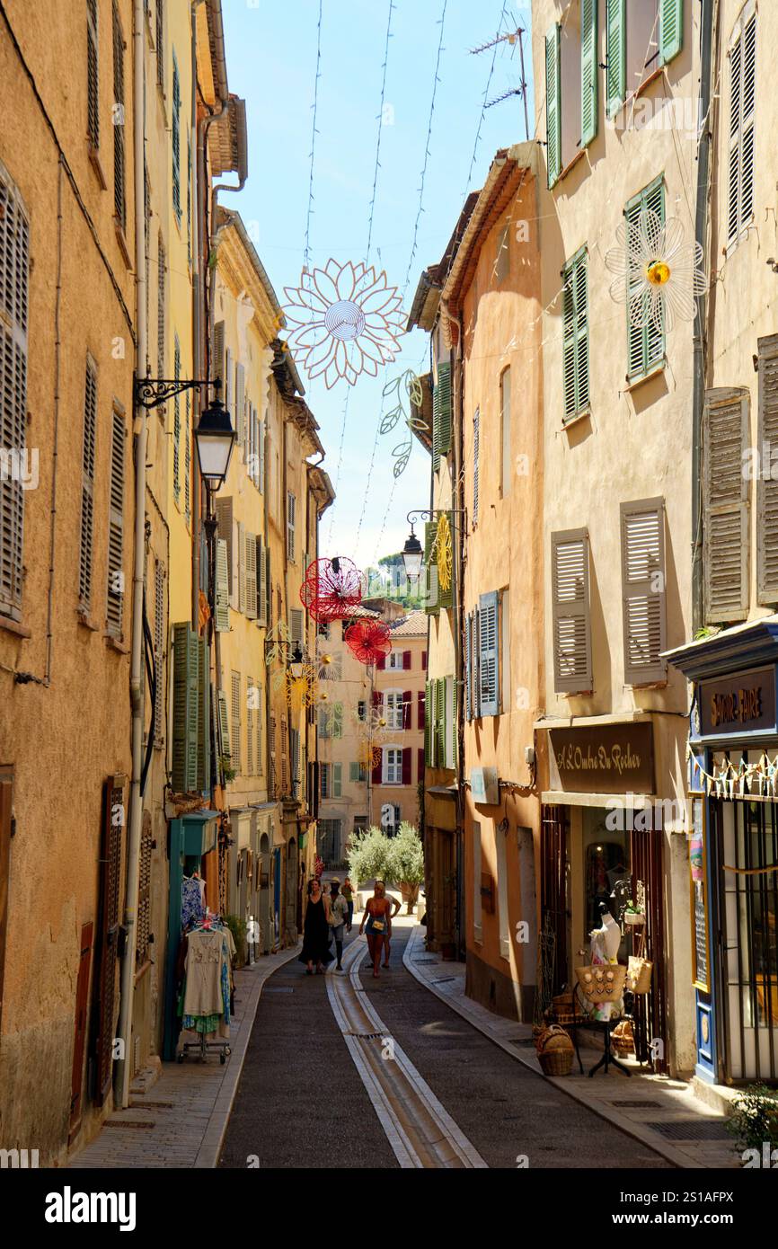 La France, Var, Provence Verte (Provence), Cotignac Banque D'Images