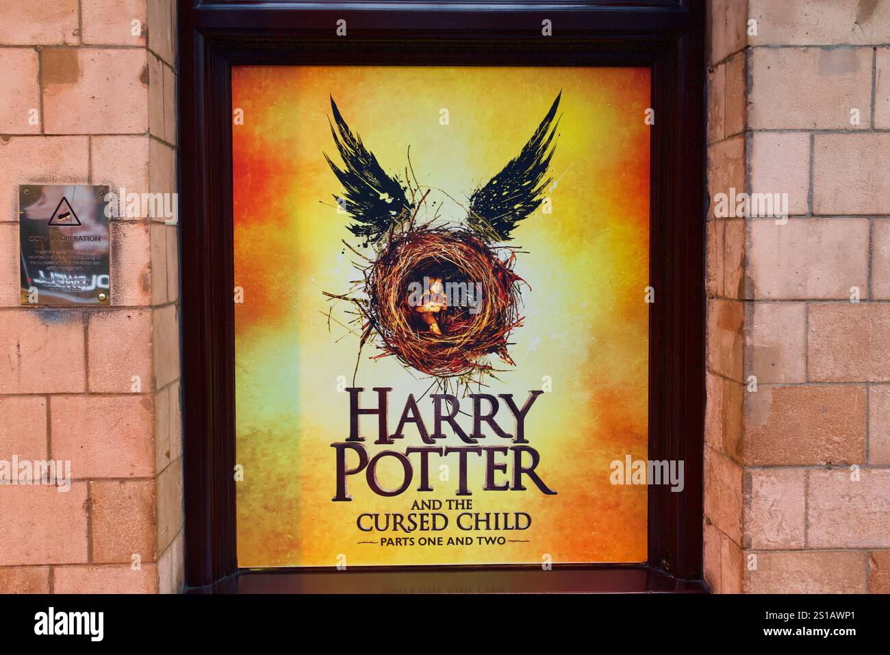 Harry Potter et l'enfant maudit, Palace Theatre, Cambridge Circus, City of Westminster, Londres, Angleterre. Banque D'Images