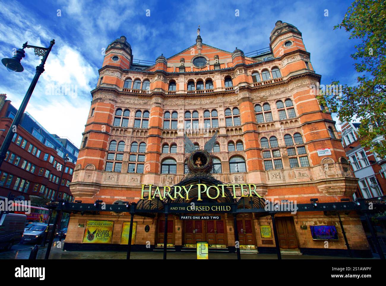 Harry Potter et l'enfant maudit, Palace Theatre, Cambridge Circus, City of Westminster, Londres, Angleterre. Banque D'Images