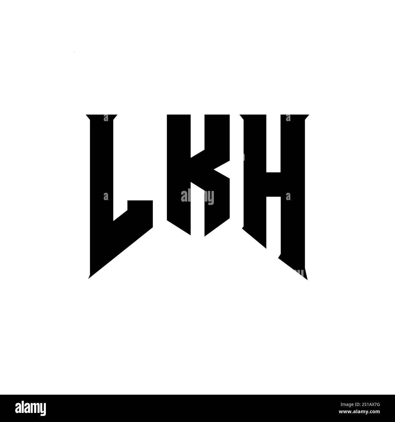 Logo marketing lkh Banque d'images vectorielles - Alamy