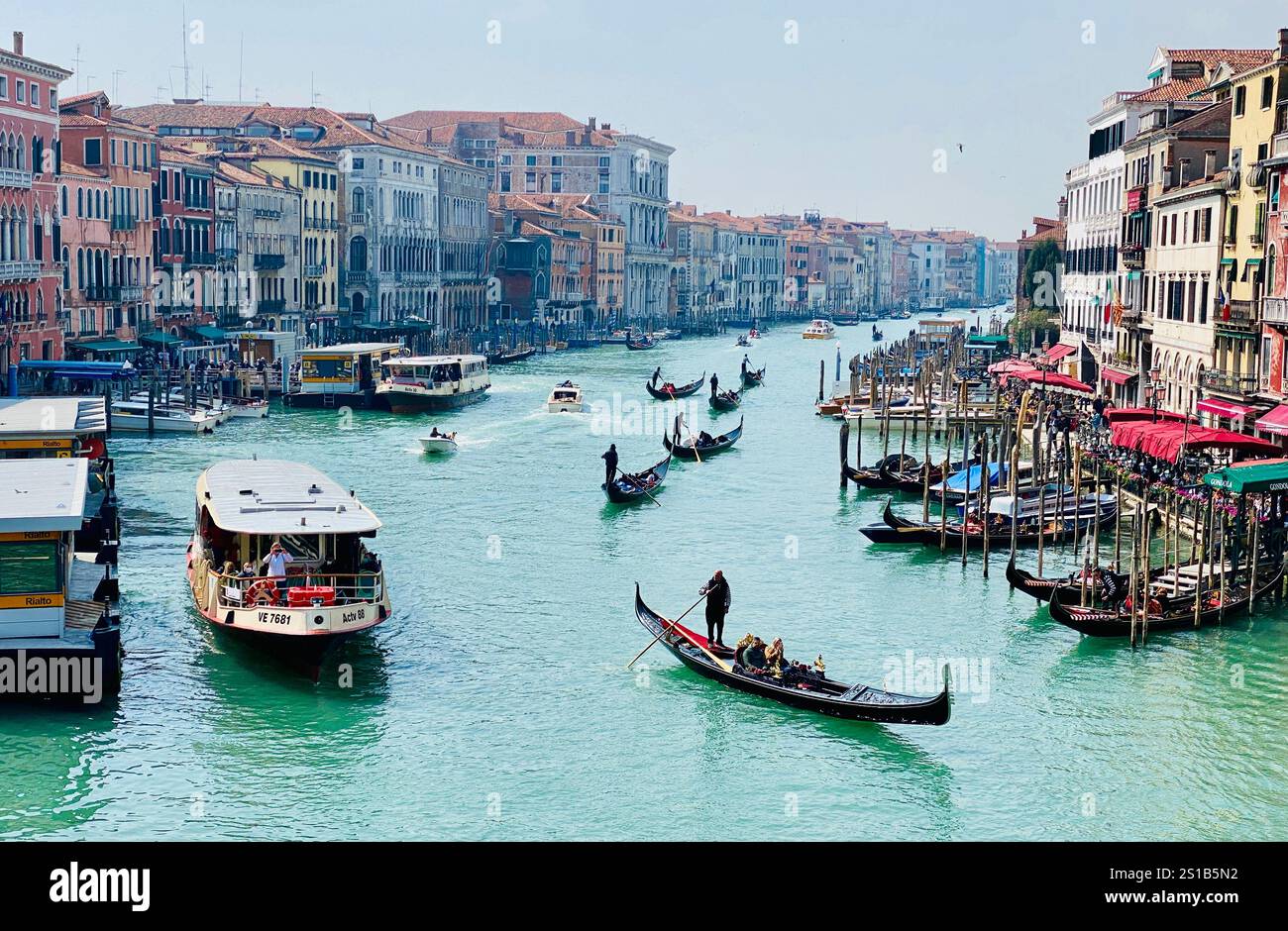 Grand Canal, Venise, Italie - Image de stock capturée avec un smartphone