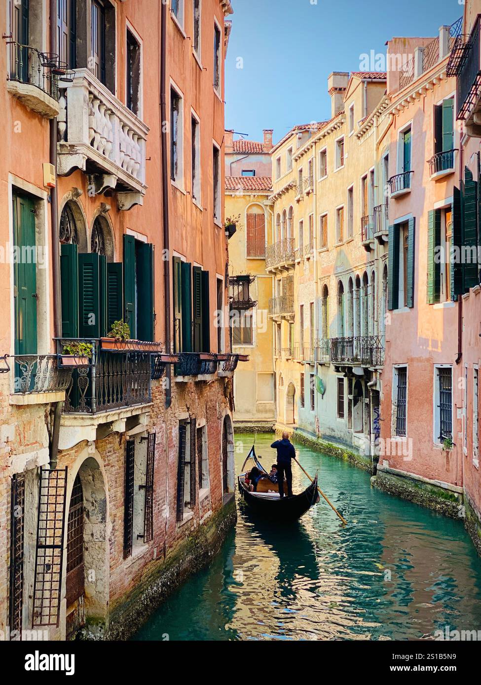 Grand Canal, Venise, Italie - Image de stock capturée avec un smartphone