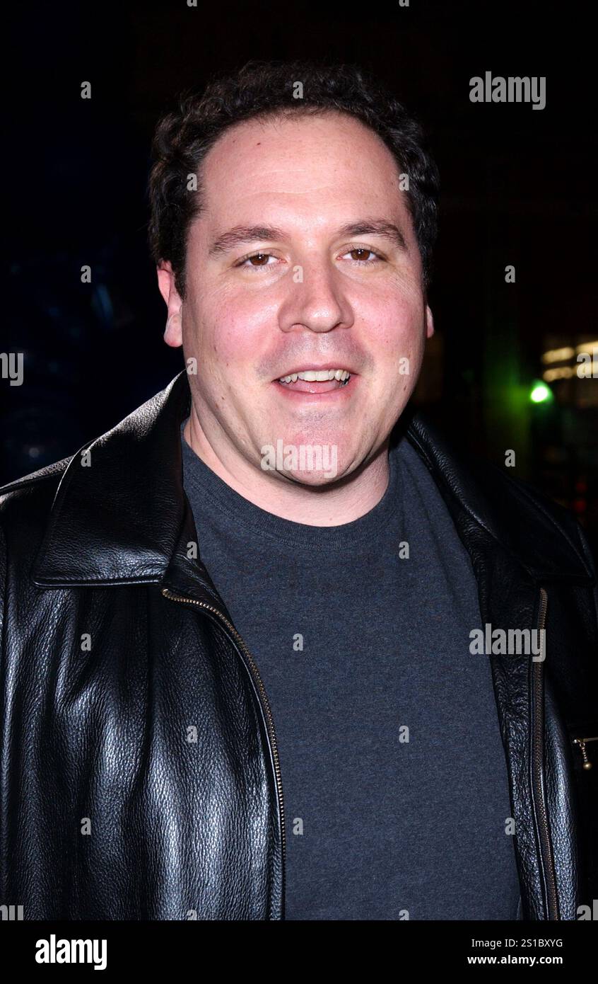 HOLLYWOOD, CA, USA : Jon Favreau assiste à la première de Los Angeles de 'X-Men 2 : X-Men United' au Grauman's Chinese Theatre à Hollywood, Californie, le 28 avril 2003. © Lee Roth / Roth Stock Celebrity Archives Banque D'Images