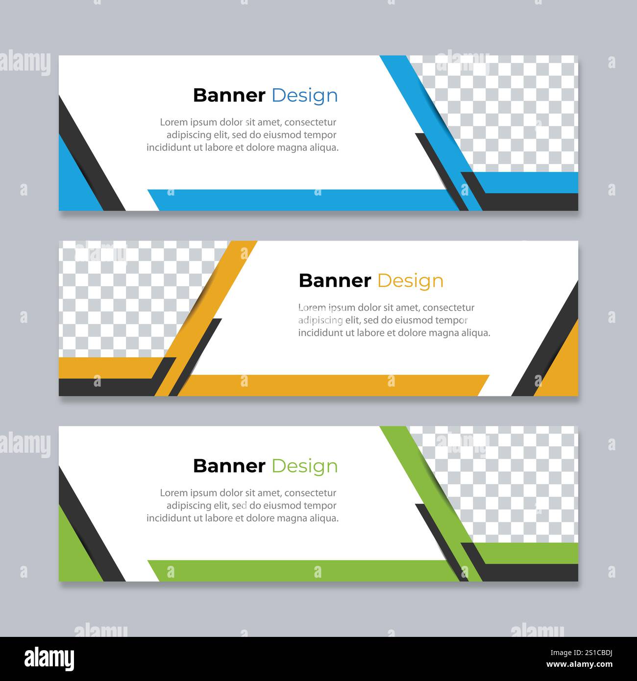 Modèle web moderne de bannière abstraite de vecteur - vecteur Illustration de Vecteur