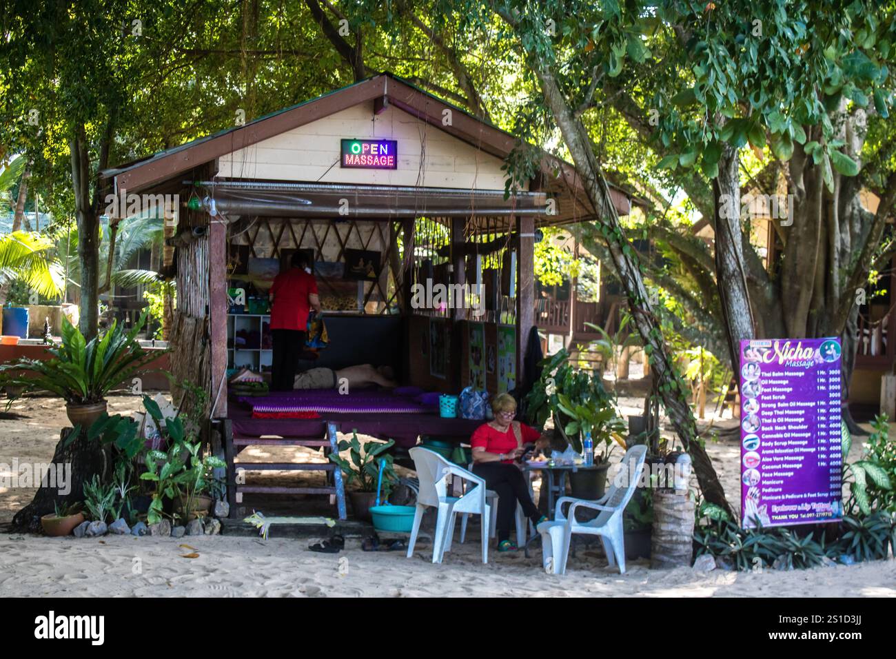 Koh Samui, Thaïlande, 5 décembre 2024 les plages de Koh Samui sont parmi les plus belles de