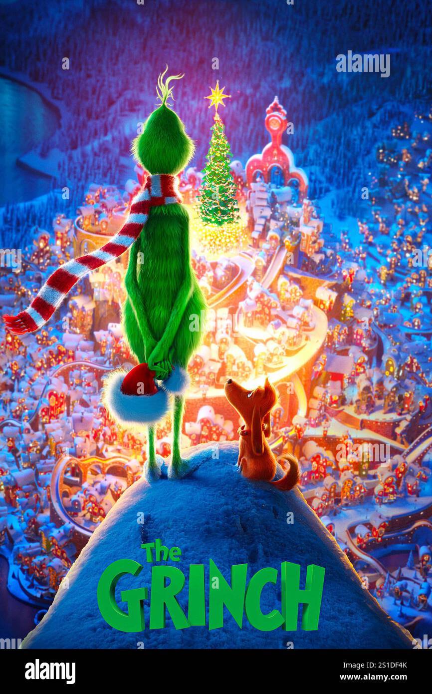 THE GRINCH (2018), réalisé par SCOTT MOSIER et YARROW CHENEY. Crédit : Llumination Entertainment/Perfec World PicturesCo/Universal/album Banque D'Images