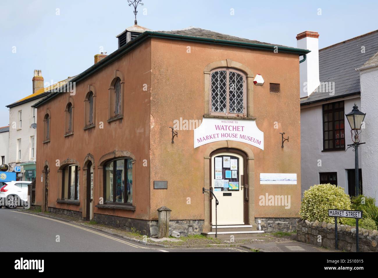 Watchet Market House Museum, Watchet, Somerset, Angleterre, Royaume-Uni Banque D'Images