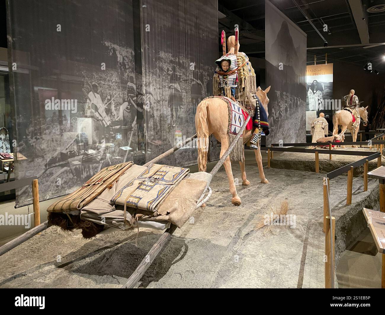 Buffalo Bill Center of the West Museum, Cody, Wyoming, États-Unis Banque D'Images
