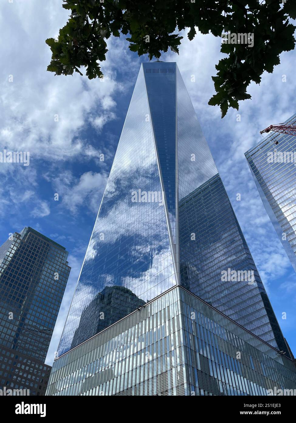 New York One World Trade Center - Image de stock capturée avec un smartphone