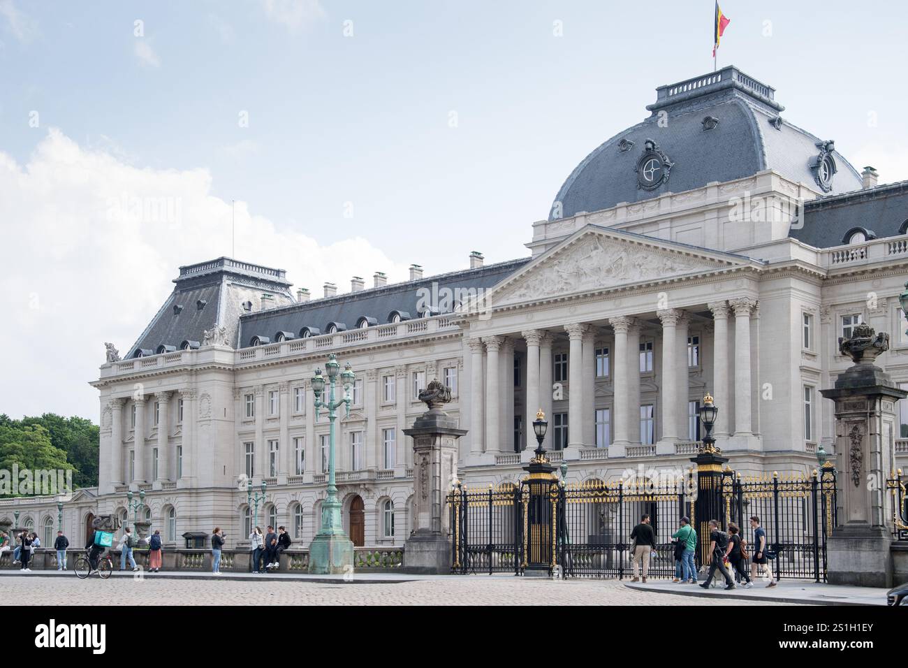 Palais royal de Bruxelles / Koninklijk Paleis van Brussel (Palais Royal de Bruxelles), palais officiel du roi et de la reine du BE Banque D'Images