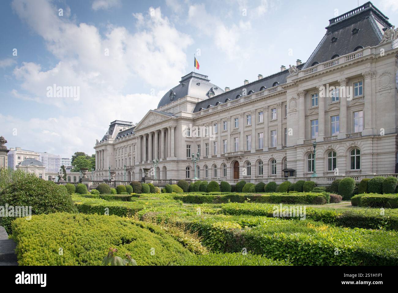 Palais royal de Bruxelles / Koninklijk Paleis van Brussel (Palais Royal de Bruxelles), palais officiel du roi et de la reine du BE Banque D'Images