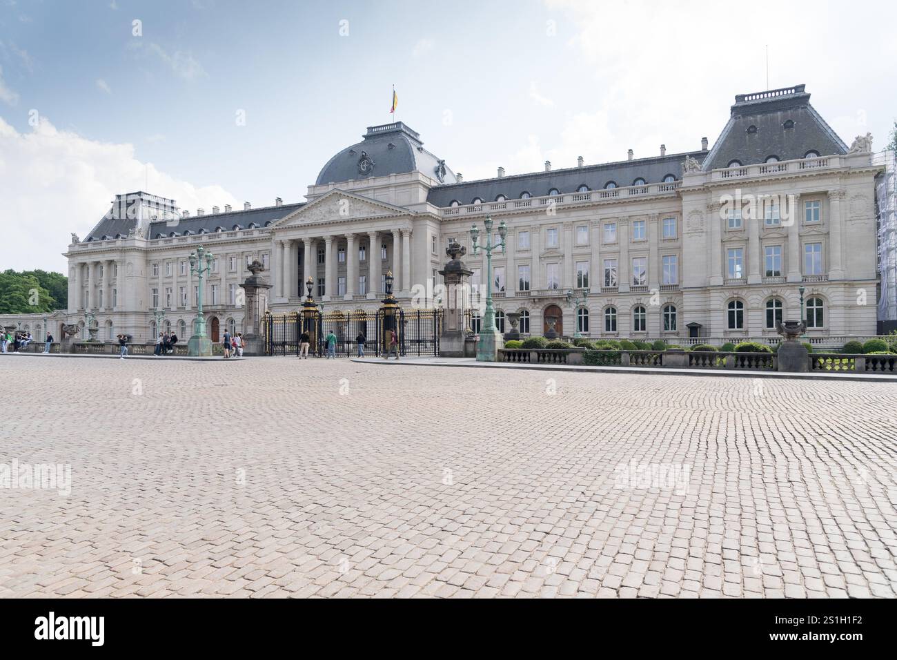 Palais royal de Bruxelles / Koninklijk Paleis van Brussel (Palais Royal de Bruxelles), palais officiel du roi et de la reine du BE Banque D'Images