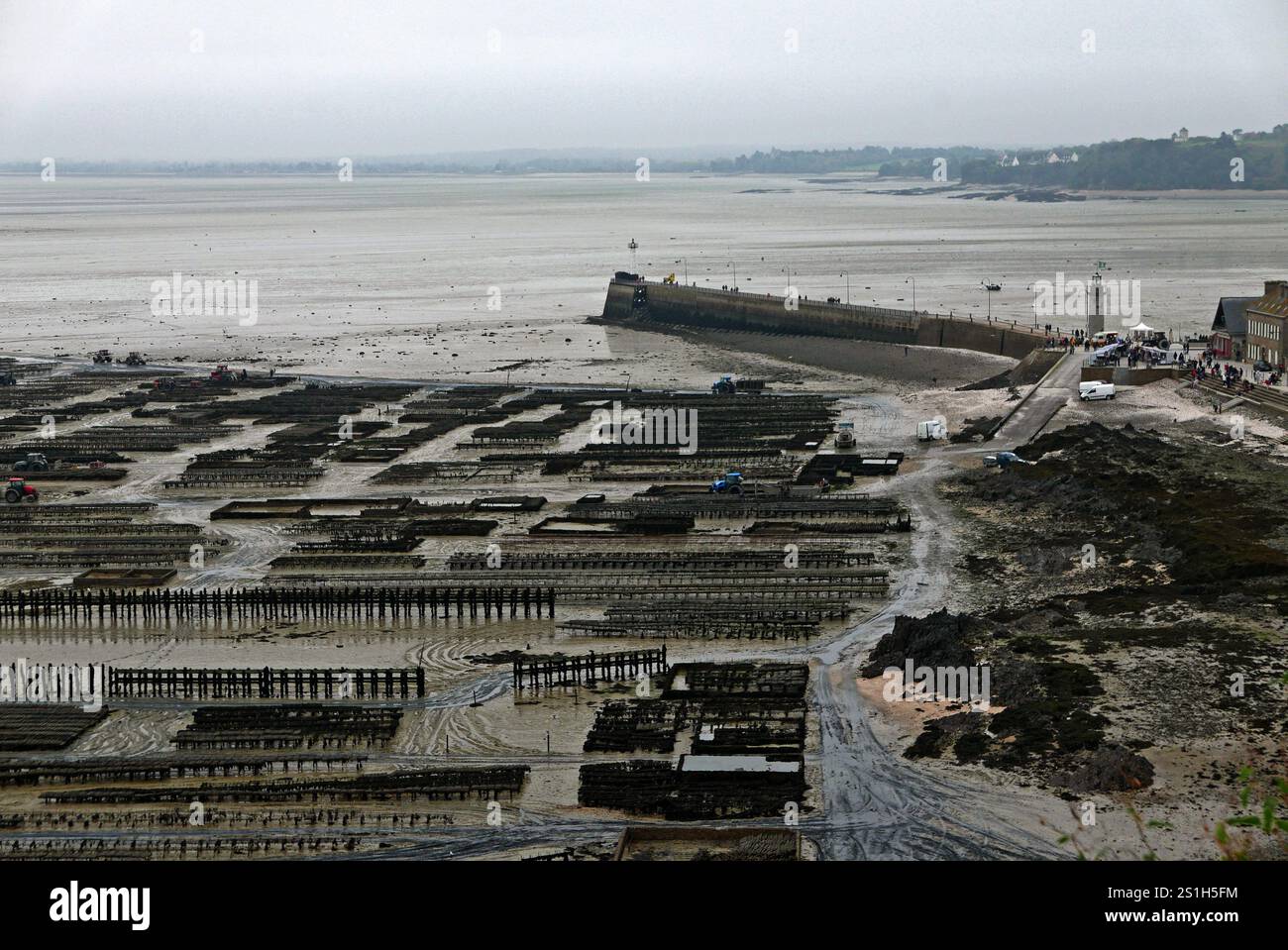 Cancale, Mont Saint Michel Michel, Ille et Vilaine, Bretagne, France, Europe Banque D'Images