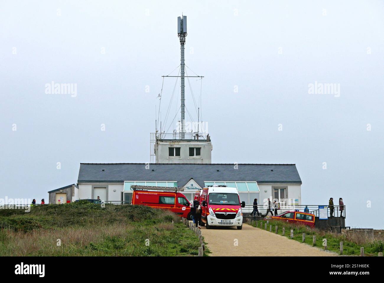 Pointe du Groin, Ille et Vilaine, Bretagne, France, Europe Banque D'Images